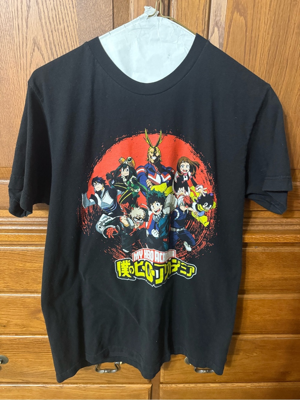 My Hero Academia Black Graphic adult Tee